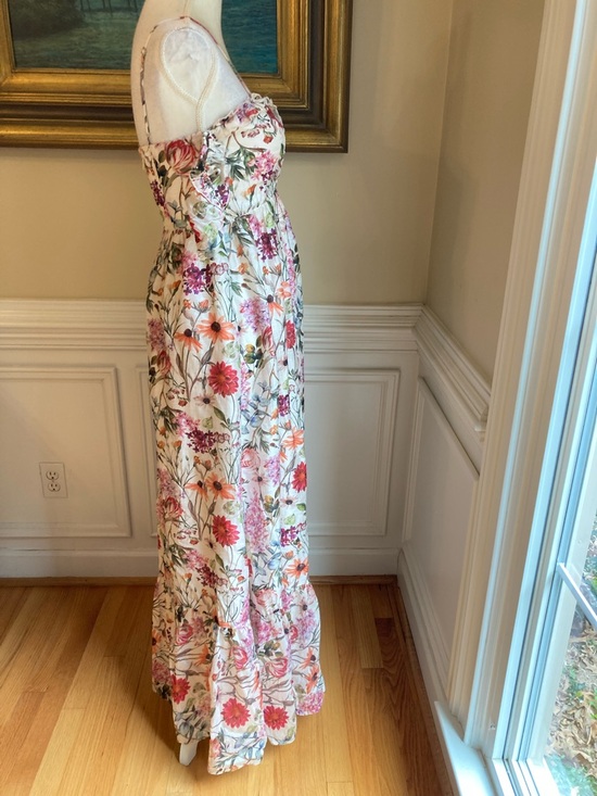LULU’S Panarea Botanical Floral Maxi Dress NWT - Picture 4 of 15